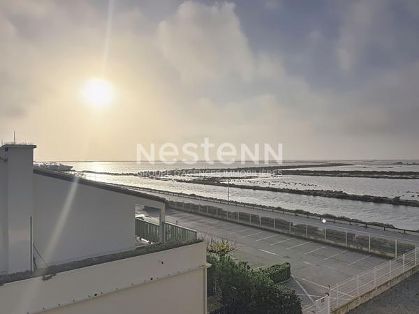 Opportunité à saisir ! Charmant appartement 2 pièces de 34.93 m2 avec vue exceptionnelle sur la mer, les Salins et le Canigou, garage et piscine en option, Gruissan