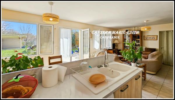 Maison RENOVEE, PLAIN-PIED  4 pièces ORDAN LARROQUE (32) Jardin clôturé, sans vis à vis