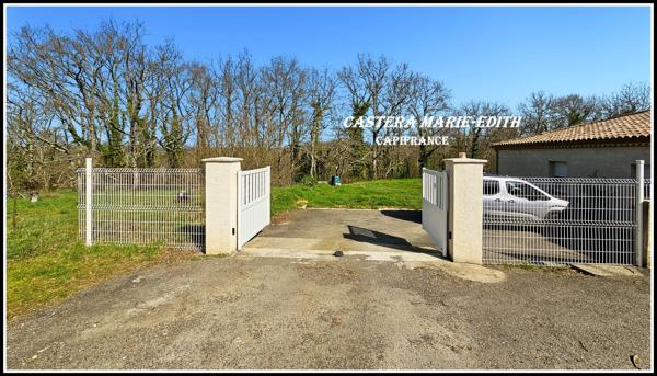 Maison RENOVEE, PLAIN-PIED  4 pièces ORDAN LARROQUE (32) Jardin clôturé, sans vis à vis