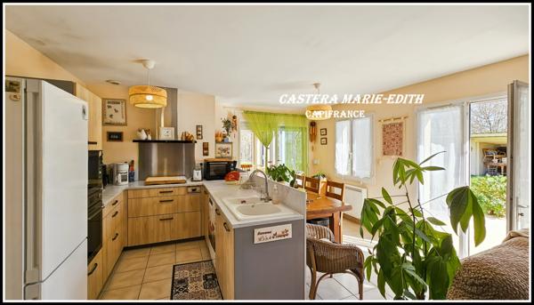 Maison RENOVEE, PLAIN-PIED  4 pièces ORDAN LARROQUE (32) Jardin clôturé, sans vis à vis