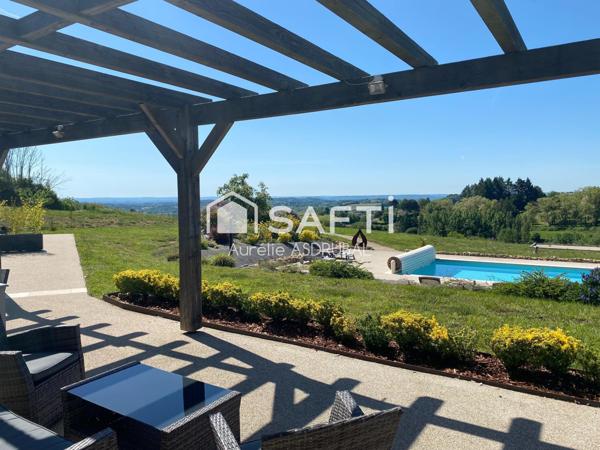 Ensemble maison avec 5 chambres d'hôtes