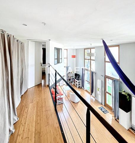 A VENDRE - Loft 4 Pièces Avec Terrasse Rooftop-Montreuil (93100)