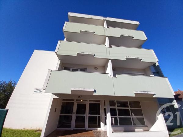 Appartement F1 à vendre  1 pièce - 22,10 m 2   TALENCE  - 33