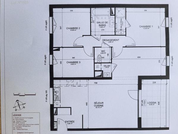Marcq En Baroeul  Appartement T4