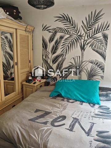 BEAU T4 TRANSFORME EN T3 DE 69 M² AVEC GRANDE PIECE A VIVRE DANS RECIDENCE SECURISEE