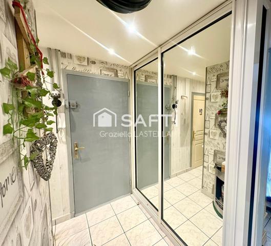 BEAU T4 TRANSFORME EN T3 DE 69 M² AVEC GRANDE PIECE A VIVRE DANS RECIDENCE SECURISEE