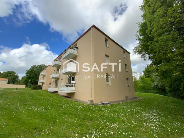 Superbe T3 sans travaux  avec cave et place de parking sans vis à vis