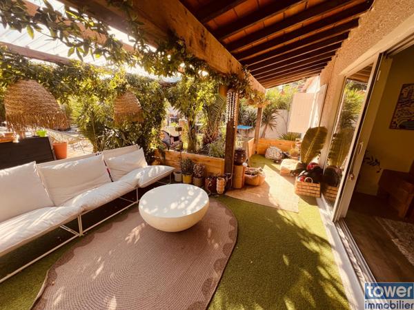 Villa familiale 152 m2 sur terrain de 555 m2 avec piscine