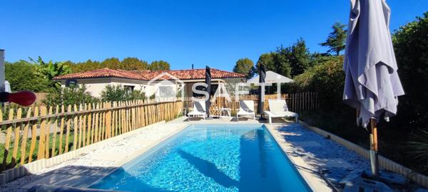 Maison contemporaine 113 m², 4 chambres au centre de Lavaur