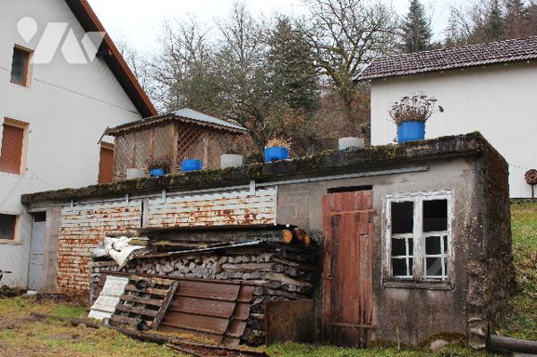 Maison ind. sur sous-sol avec dépendances sur 5210m² de terrain (dont environ 12a  constructibles)