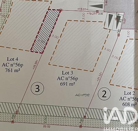 Terrain à vendre 691 m² Pleuven