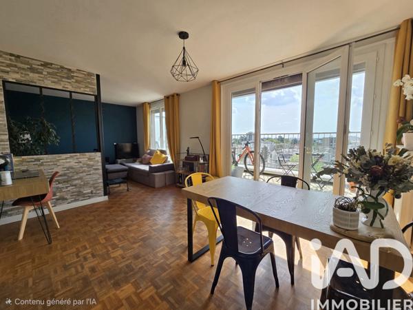 Appartement à vendre 3 pièces 56,91 m² Orléans