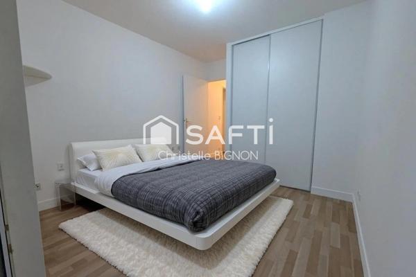 Bel appartement T2 avec balcon - 49 m² - proche gare