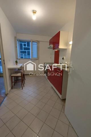 Bel appartement T2 avec balcon - 49 m² - proche gare