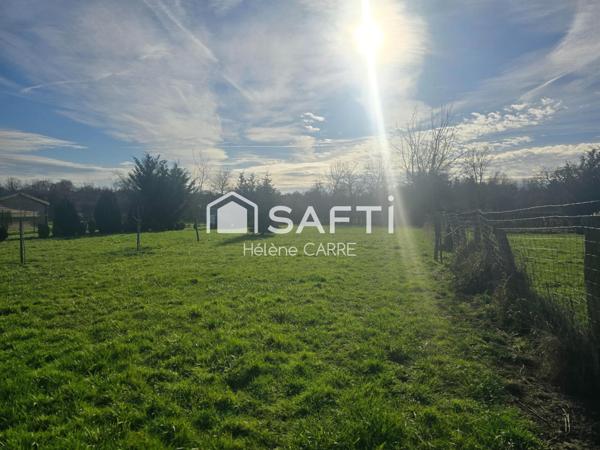 Terrain constructible d'environ 1500m2