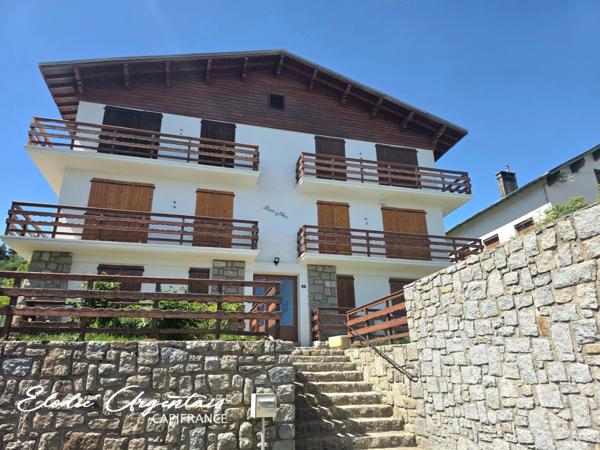 Appartement à vendre 3 pièces- garage - cave FONT ROMEU ODEILLO VIA (66)