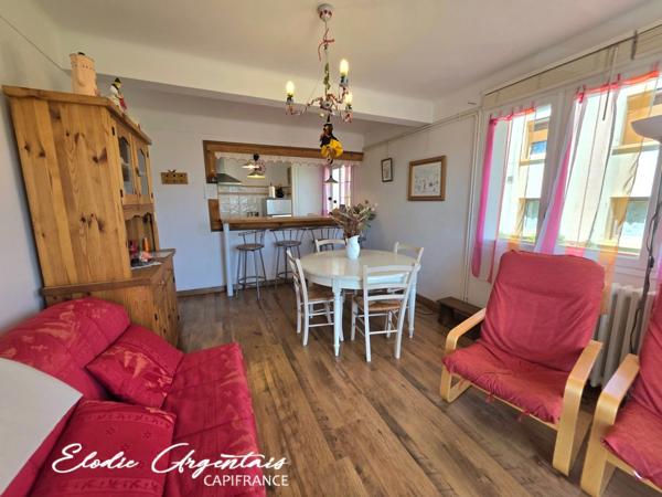 Appartement à vendre 3 pièces- garage - cave FONT ROMEU ODEILLO VIA (66)