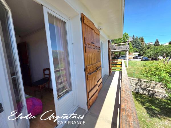 Appartement à vendre 3 pièces- garage - cave FONT ROMEU ODEILLO VIA (66)
