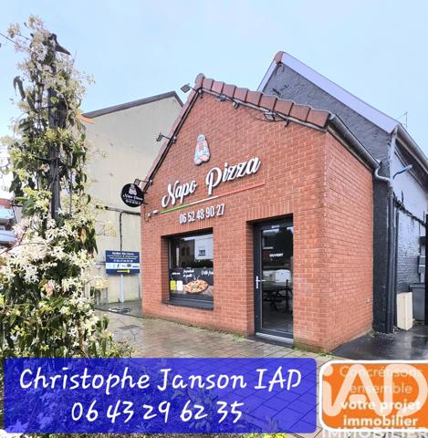 Crêperie, Pizzeria​ à vendre 30 m² Valenciennes