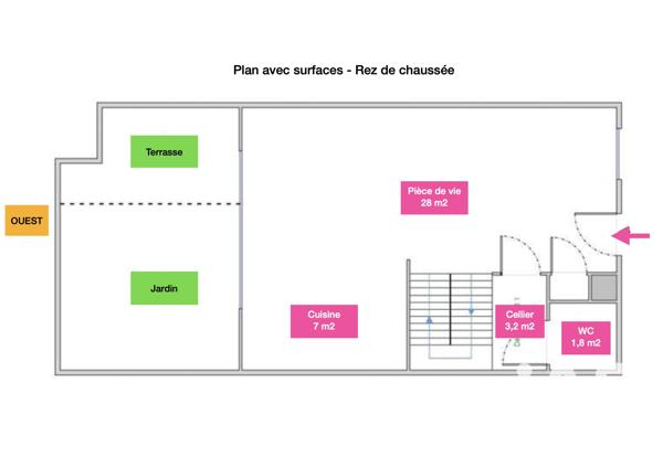 Maison à vendre 4 pièces 79,85 m² Nantes