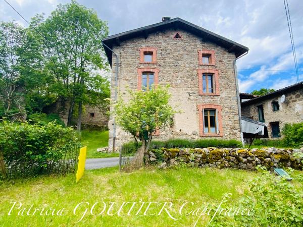 A LA COTE ST DIDIER (42 ) MAISON DE CAMPAGNE DE 105 M2 AVEC TERRAIN ARBORÉ de 300 m2