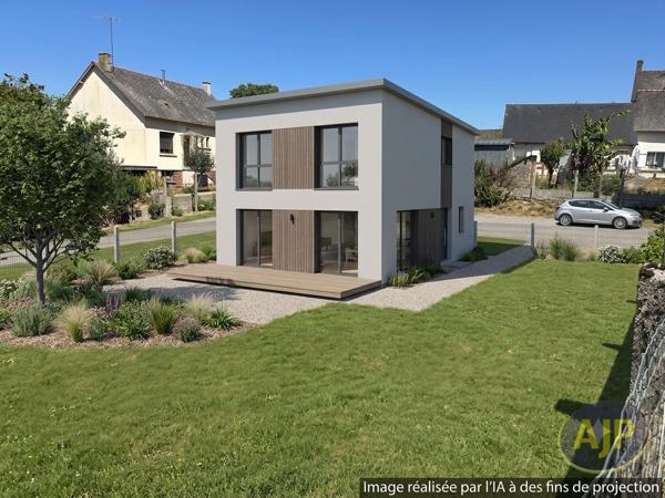 Terrains à vendre Martigne Ferchaud : surface de 615 m2 à 28 000€ - AJP Immobilier Châteaubriant