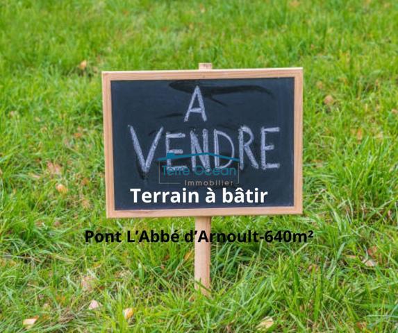 Terrain constructible à vendre, 640 m² - Pont-l'Abbé-d'Arnoult 17250