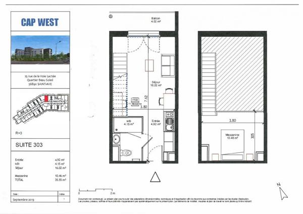 INVESTISSEMENT LOCATIF – Saint-Avé – Résidence de Tourisme Cap West Saint-Avé - 7,79% de rentabilité