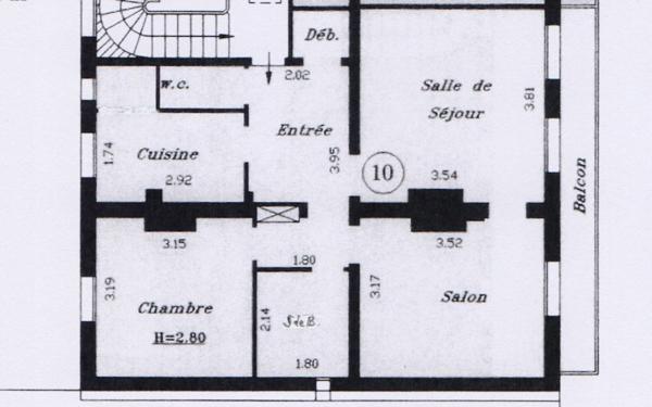 Appartement à vendre    3 pièces • 51,80 m2 Vincennes