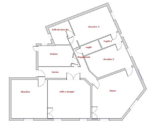 Appartement – 125m² – Paris 6ème