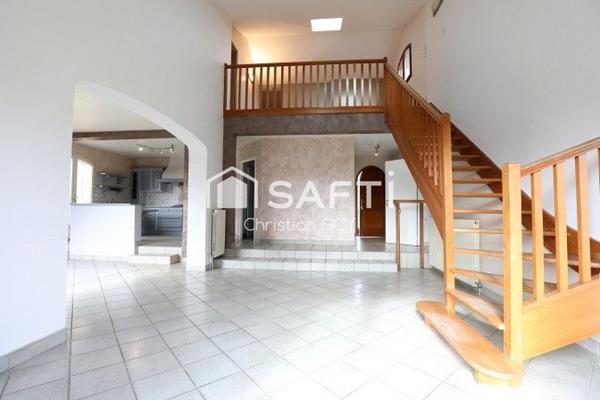 38300 - BOURGOIN JALLIEU - MAISON 160 M² HABITABLE - 4/5 CHAMBRES - 1025 M² TERRAIN