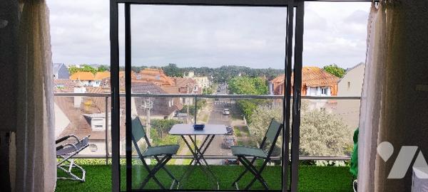 Studio-cabine (lit double) avec vue dégagée secteur Atlantique