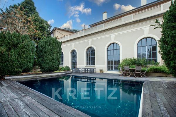 MAISON BOURGEOISE XIXᵉ – PARC ARBORÉ – PISCINE – ORANGERIE