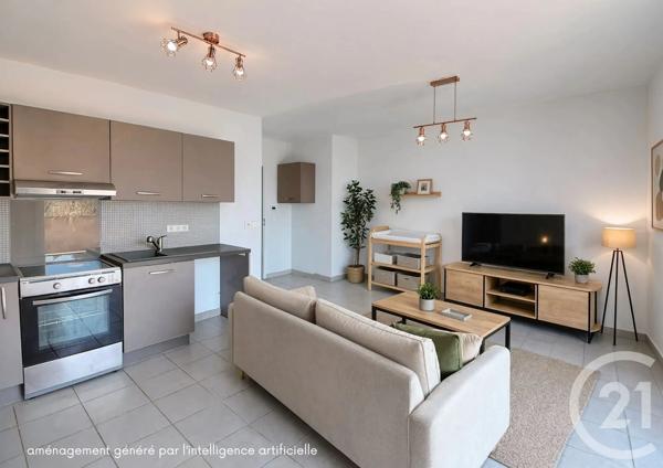 Appartement F2 à vendre  2 pièces - 45 m 2   CHATEAUNEUF GRASSE  - 06