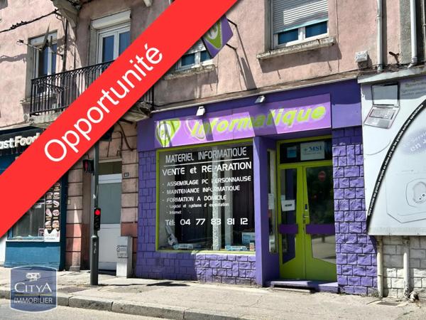 Vente local commercial 46m²