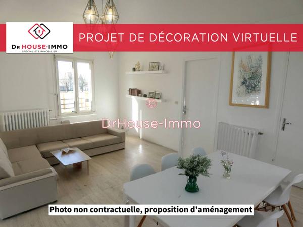 Appartement à vendre 3 pièces de 65 m²