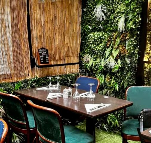 Murs d’un restaurant à Vincennes avec F2