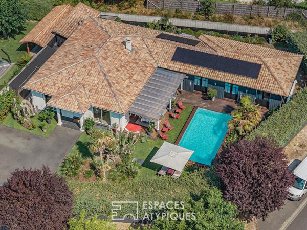 Villa de charme avec chambres d’hôtes et gîte
