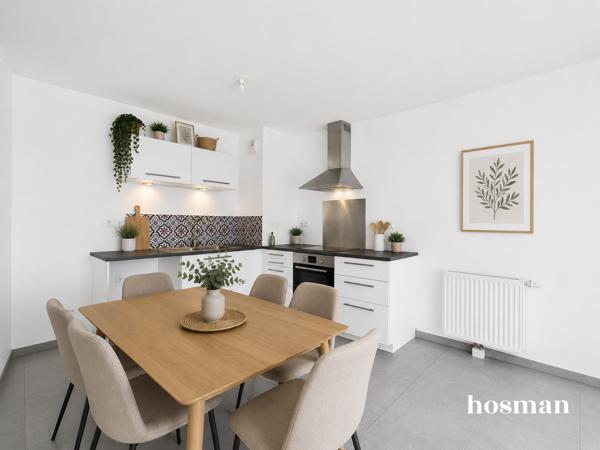 Ravissant appartement T3 de 63,67 m2 au dernier étage, terrasse de 31 m2, 2 places de stationnement et cave - Quartier La Grammoire à Vertou
