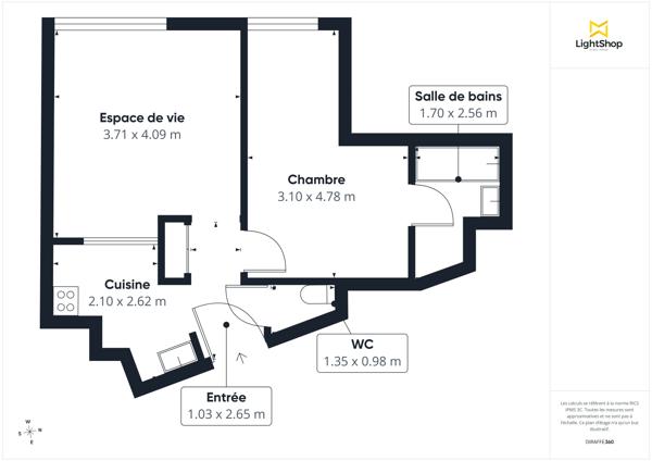 Calme et lumineux ! Appartement 2 pièces de 40 m² avec cave - Rue Faidherbe, Paris 11e