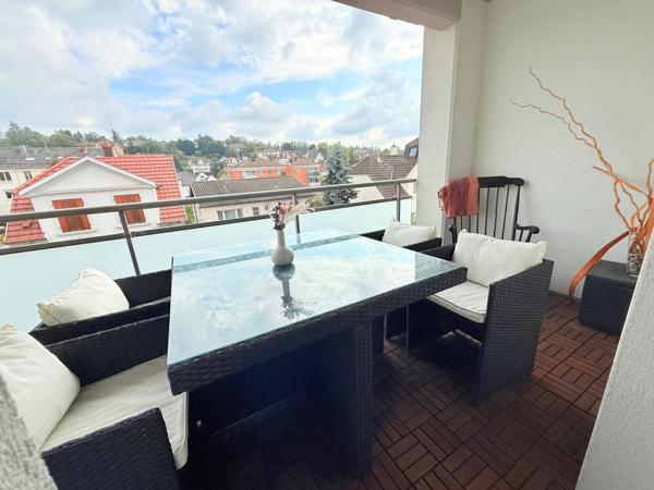 F3 avec terrasse, ascenseur au centre de Brunstatt