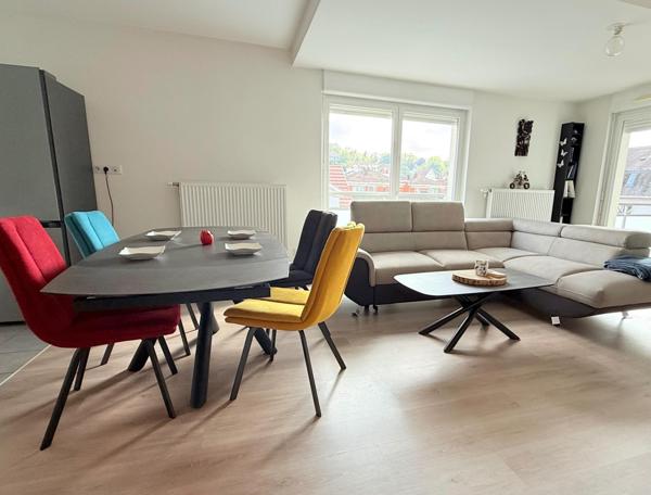 F3 avec terrasse, ascenseur au centre de Brunstatt