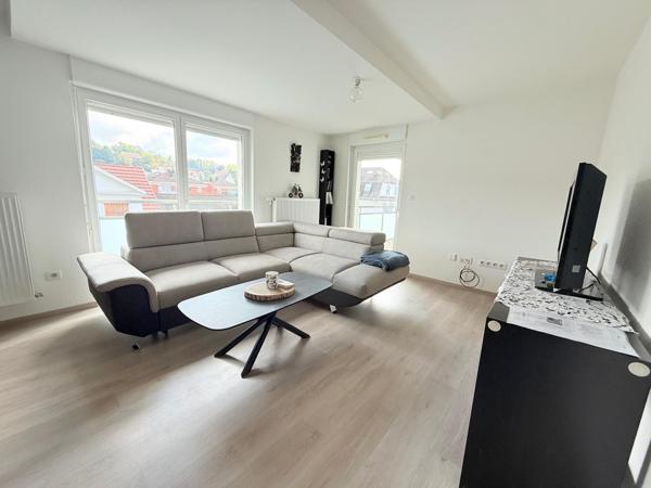 F3 avec terrasse, ascenseur au centre de Brunstatt