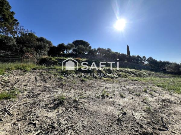Terrain à bâtir avec vue exceptionnelle sur les Alpilles