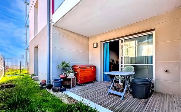 Appartement La Rochelle 2 pièce(s) 47 m2 avec terrasse et jardin, La rochelle 17000