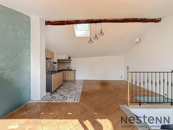 Appartement 3 pièces à vendre au centre-ville de Trets - Calme, lumineux avec terrasse