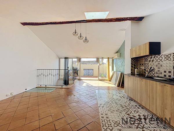 Appartement 3 pièces à vendre au centre-ville de Trets - Calme, lumineux avec terrasse