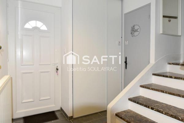 Maison 85 m² proche centre ville, avec garage et jardin.