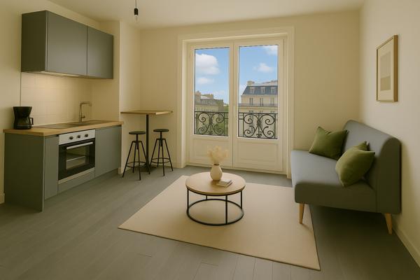 Saint-Étienne (42100) Exclusivité appartement F2 de 58m2 pour investisseur (projet possible)