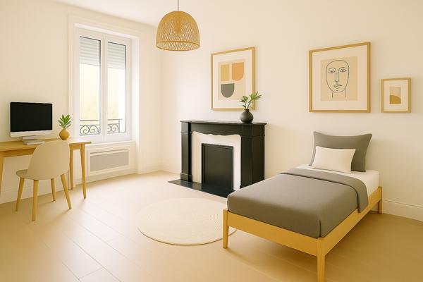 Saint-Étienne (42100) Exclusivité appartement F2 de 58m2 pour investisseur (projet possible)